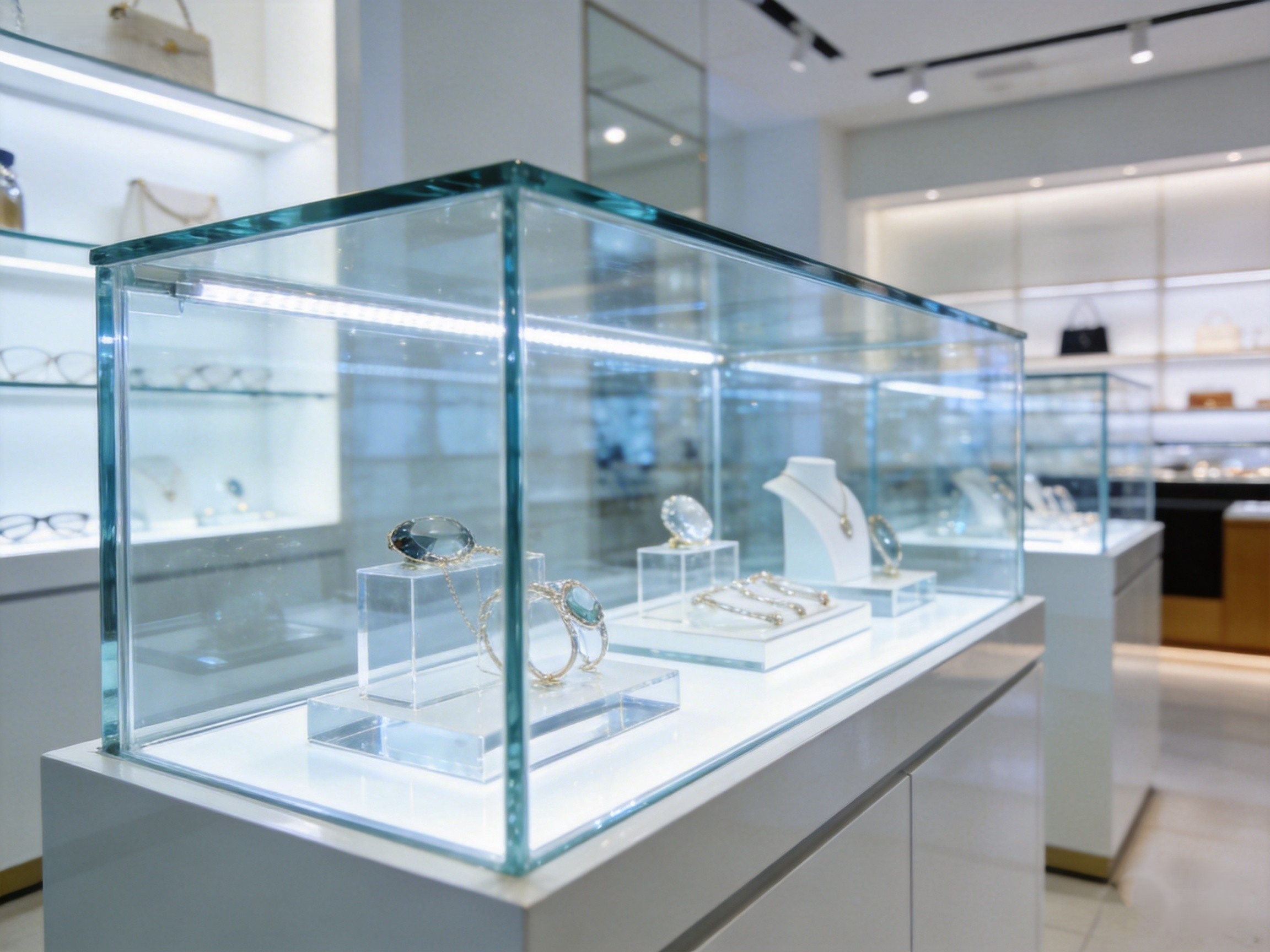 Tempered Glass Cabinet