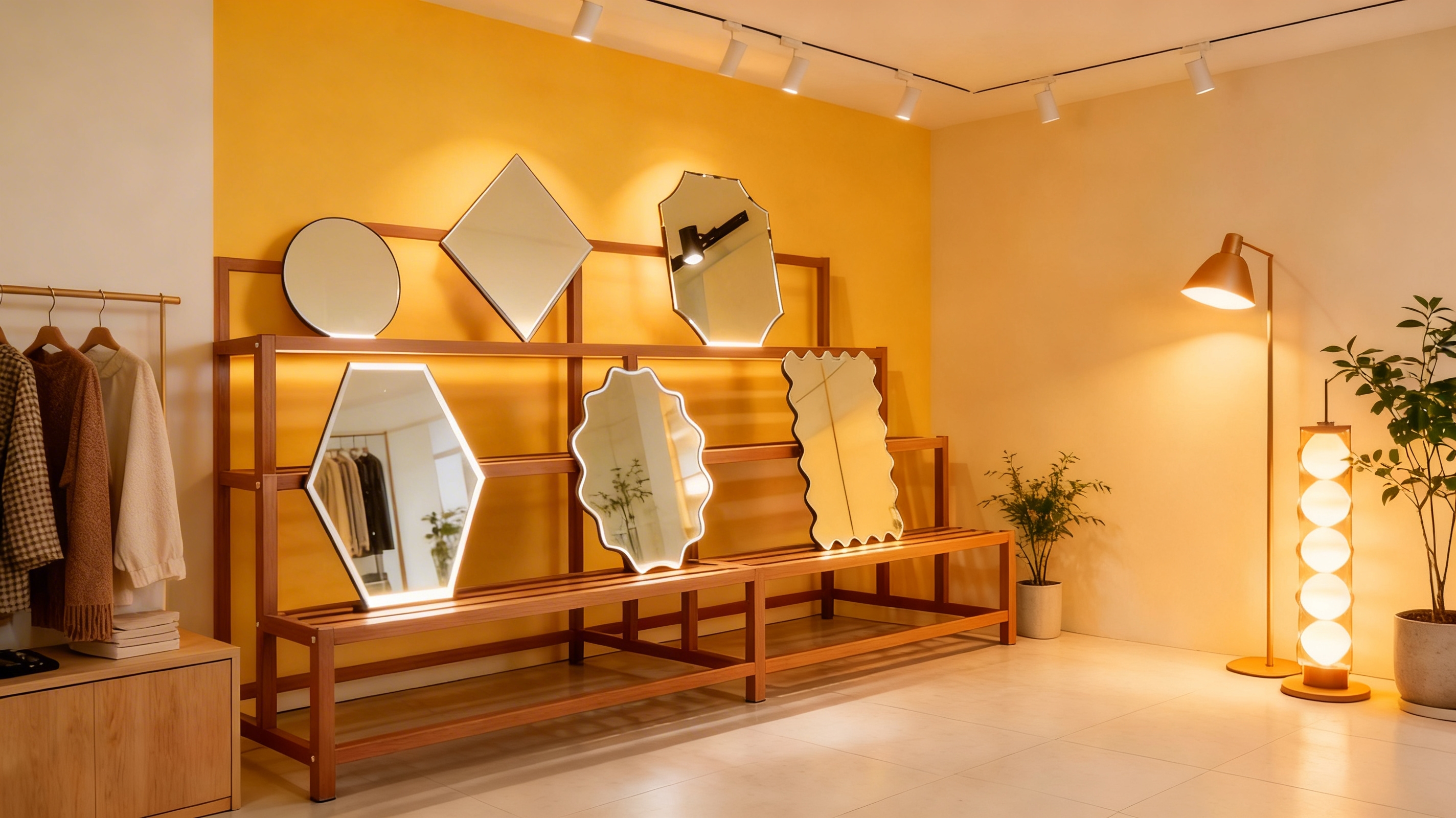 Factory Mirror Display